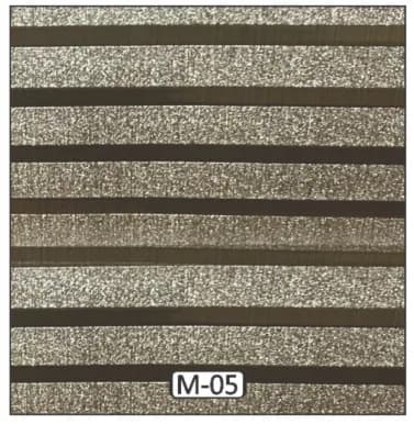 MECATA catalogue design, code M-05, individual material swatch