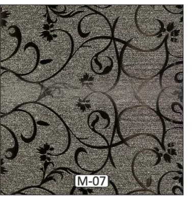 MECATA catalogue design, code M-07, individual material swatch