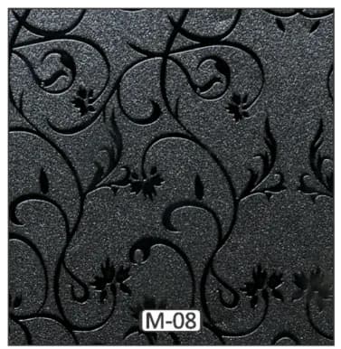 MECATA catalogue design, code M-08, individual material swatch