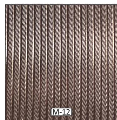 MECATA catalogue design, code M-12, individual material swatch
