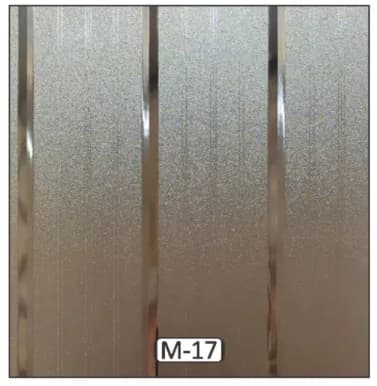 MECATA catalogue design, code M-17, individual material swatch