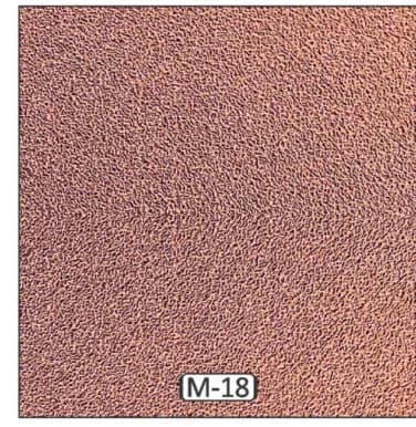 MECATA catalogue design, code M-18, individual material swatch